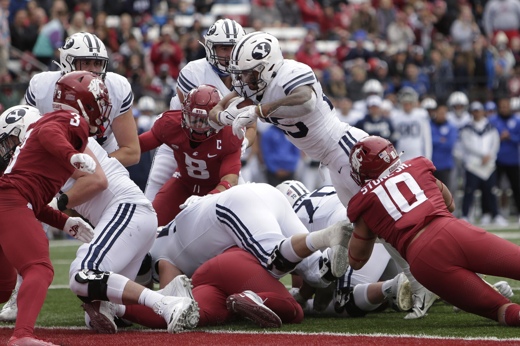 APTOPIX BYU Washington St Football